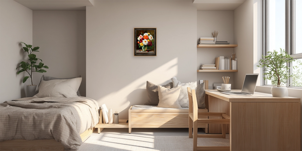 Peonies in Vase (Campus Edition) 12x15 in