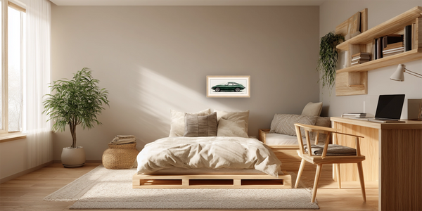 Jaguar E-Type (Campus Edition) 16x8 in