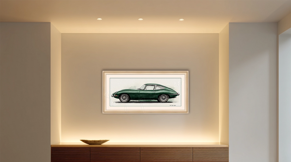 Jaguar E-Type (Gallery Edition) 60x30 in