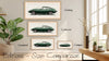 Jaguar E-Type (Standard Edition) 32x16 in