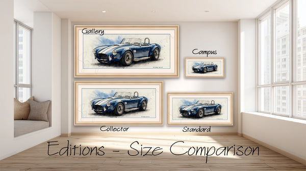 1965 Shelby Cobra (Campus Edition) 16x8 in