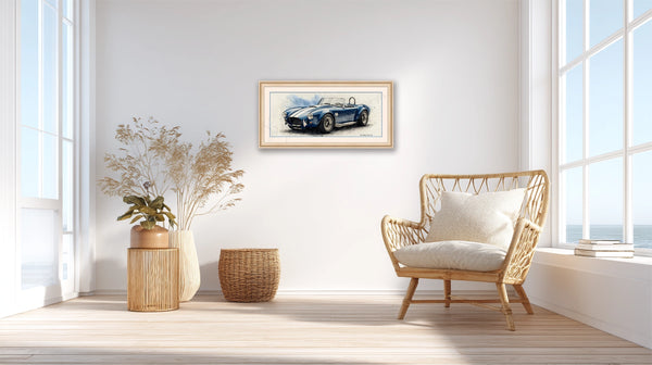 1965 Shelby Cobra (Standard Edition) 32x16 in