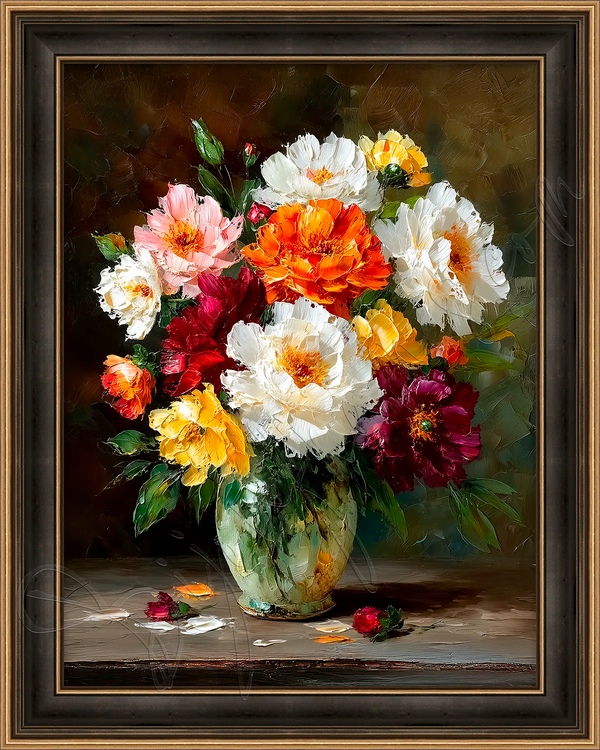 Peonies in Vase