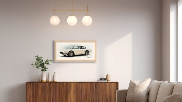 1967 Toyota 2000GT (Collector Edition) 48x24 in