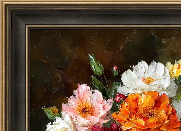 Peonies in Vase (Gallery Edition) 40x50 in